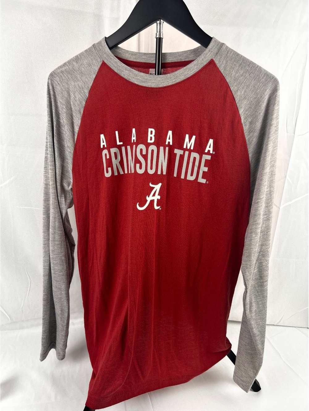Alabama Crimson Tide Sideline Brand Raglan Long Sleeve Shirt Medium